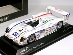 Audi R8 #2   Champion  3rd Le Mans 2004 - Minichamps 1:43
