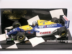 F1 Williams Renault FW15 #0  D. Hill 1993 - Minichamps 1/43